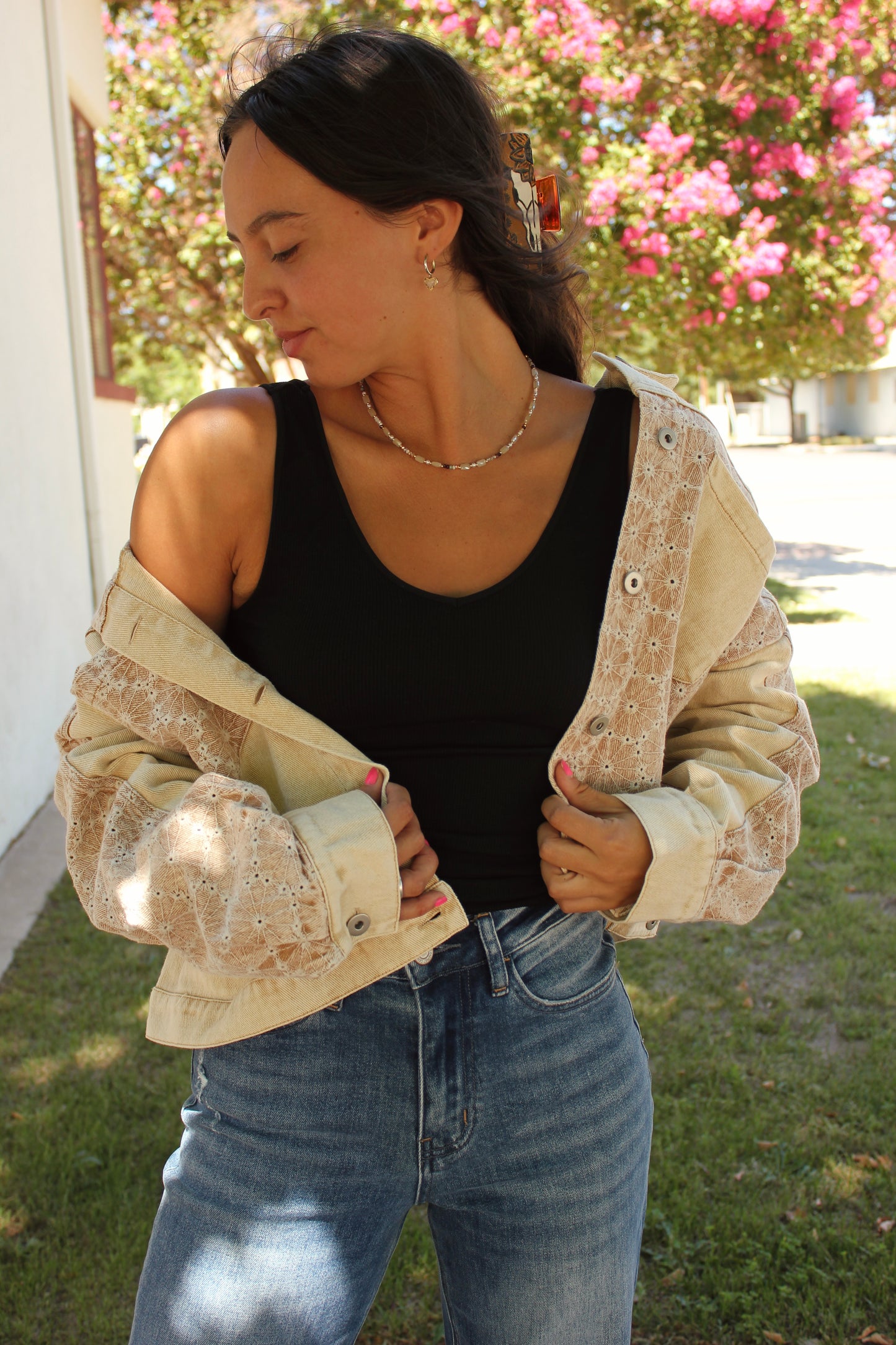 Taupe Button Up Jacket